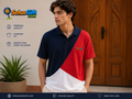 Premium Color Block Polo T-Shirt